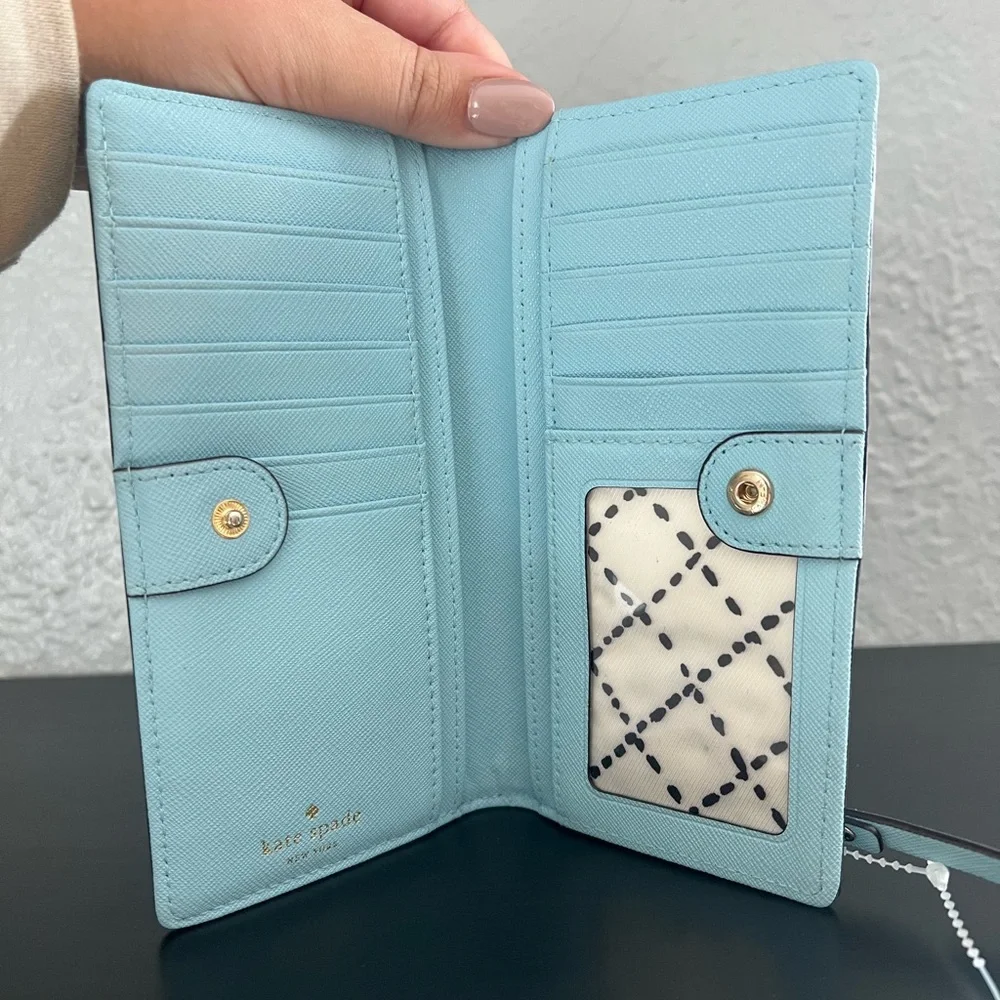 Kate Spade Stacy Newbury Lane Slim Bifold Wallet - Picture 7 of 9